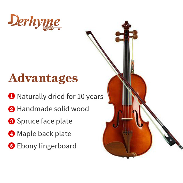 High Quality Handmade Professional Master Natural Violin Buy Product on Henan Derhythm Musical